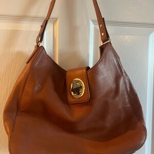 Kate Spade Brown Leather Hobo Bag